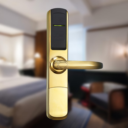 Elegant five star (5500RF)hotel lock 4